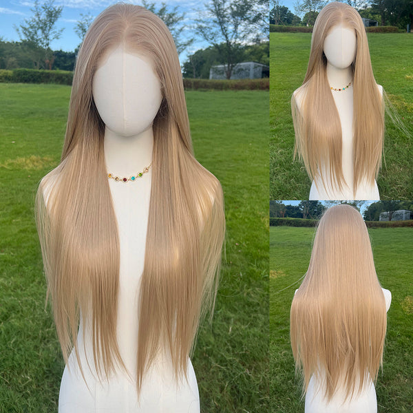 Smilco Futura  Blonde  13x4  Lace Wig – Straight, 28 Inch| SM9820